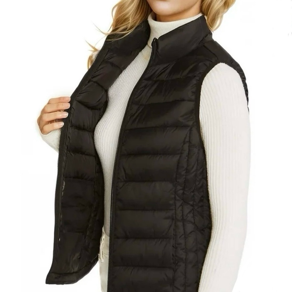 Love Tree Ultra Light Packable Women’s Vest - Black - Med - like new - Picture 3 of 16